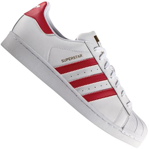 adidas turnschuhe mit roten streifen|Adidas Superstar .